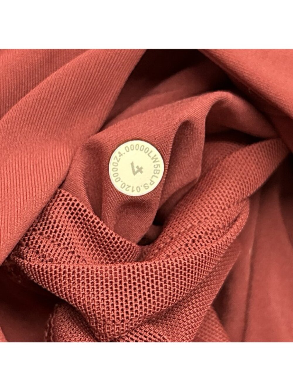 Lululemon Keep Moving High-Rise 7/8 Pant Size Women's Size 4 Mulled Wine Pull On - Picture 5 of 16